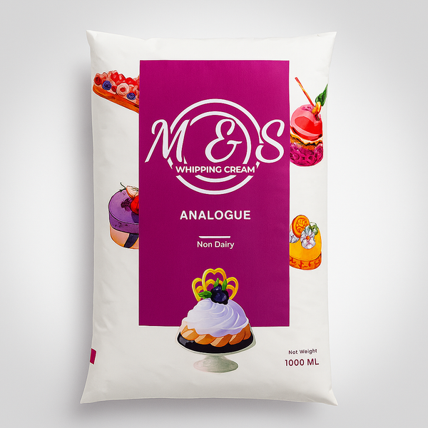 M&S Whipping Cream Analogue – Non-Dairy, 1000ml