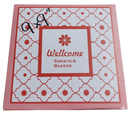 Elegant 9x9 Welcome Sweets & Bakers Box for Premium Treats