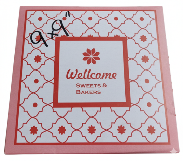 Elegant 9x9 Welcome Sweets & Bakers Box for Premium Treats