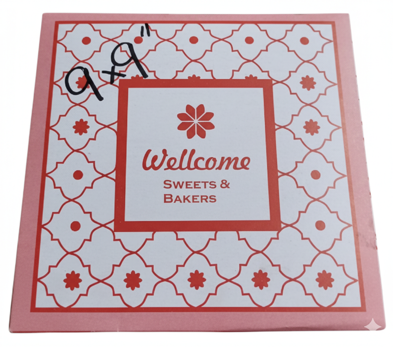 Elegant 9x9 Welcome Sweets & Bakers Box for Premium Treats