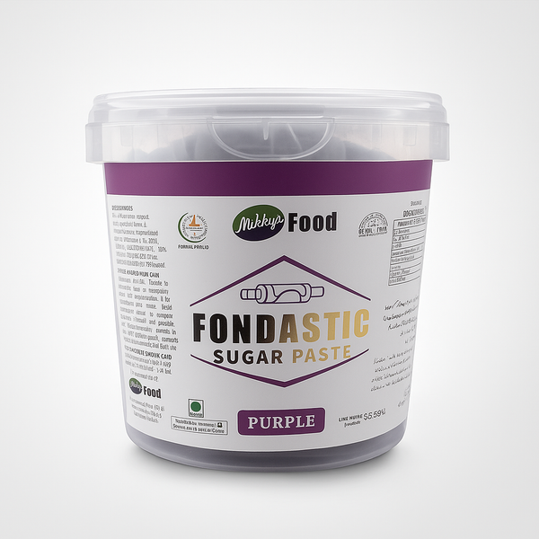 Fondastic Sugar Paste Purple 500Gram