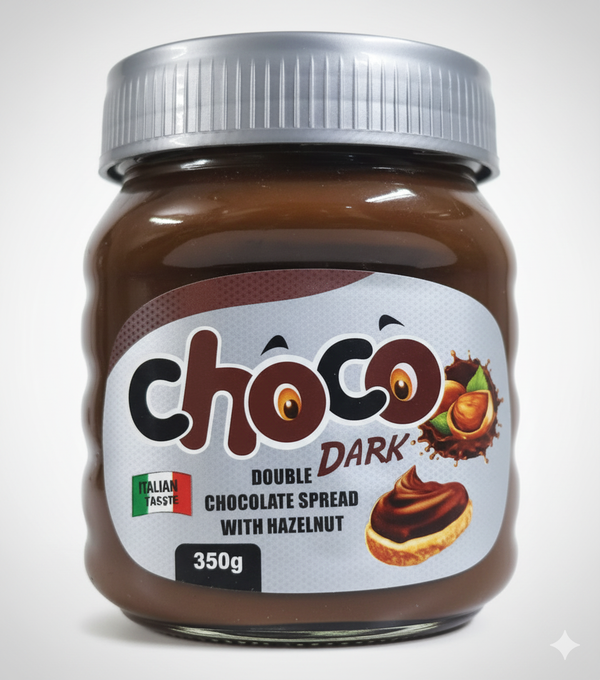 Choco Double Chocolate Hazelnut Spread – 350g
