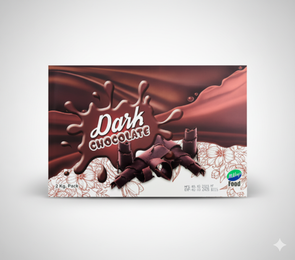 Premium Dark Chocolate Pack for Baking and Desserts 2KG
