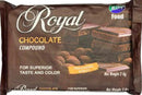 Royal Chocolate Compound Bar 2Kg for Baking & Desserts