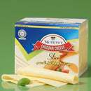 Premium Nutritive Cheddar Cheese Slices 1KG for Healthy Delicious Meals