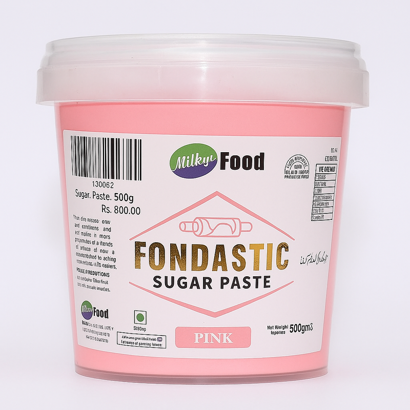Pink Fondastic Sugar Paste for Cake Decoration