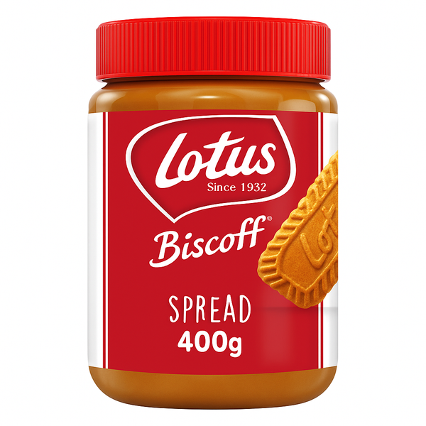 Premium Lotus Biscoff Spread 400g – Smooth & Irresistible Flavor