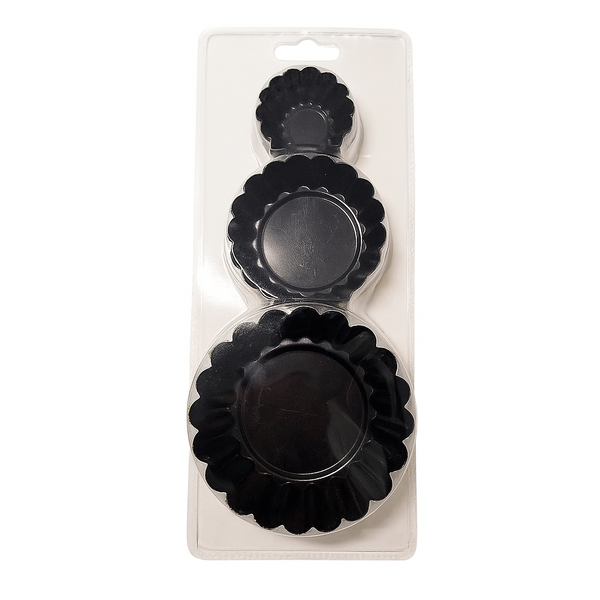 Premium Non-Stick Tartlet Mould Set – 3 Sizes
