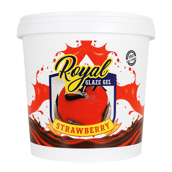 Premium Royal Glaze Gel Strawberry – Perfect Shine for Desserts 3KG