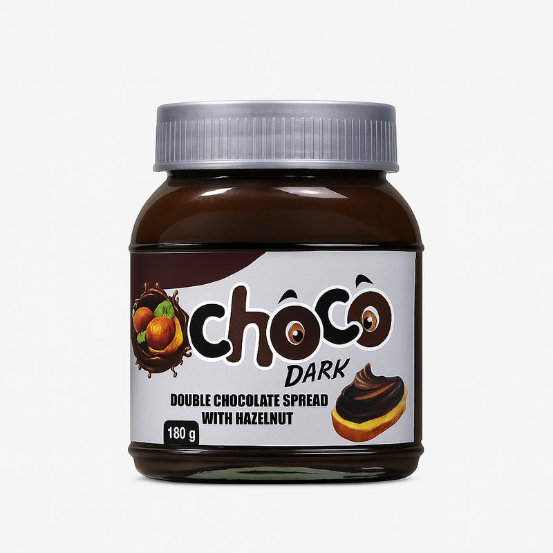 Rich Double Chocolate Hazelnut Spread for Smooth Indulgence