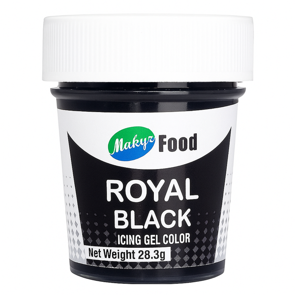 Premium Royal Black Icing Color
