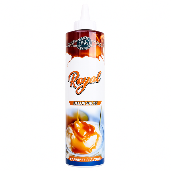Premium Royal Caramel Decor Sauce 750ml for Baking