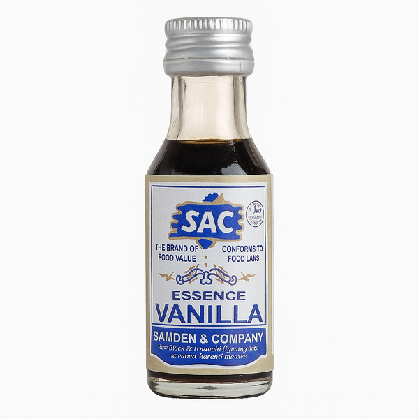 Premium Vanilla Essence Flavouring for Baking and Desserts 25ml