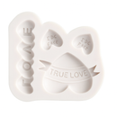 True Love Silicone Mold for Chocolates, Candles, and Crafts