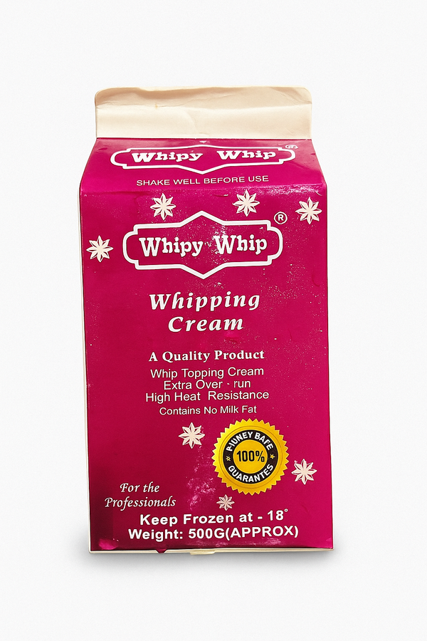 Whipy Whip Whipping Cream 500g – Premium High Heat Whip Topping